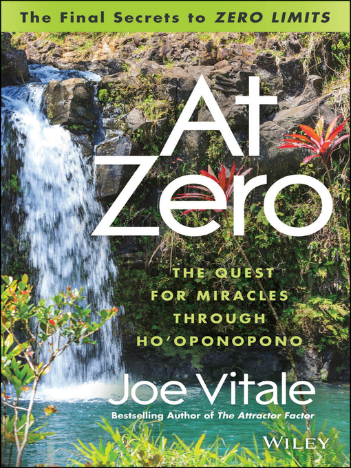 Title details for At Zero by Joe Vitale - Available
